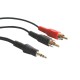 CORDON JACK 3.5 VERS 2 RCA STEREO 1.5M