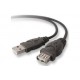 CORDON RALLONGE USB AA M/F 3M