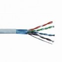 CABLE 4 PAIRES CAT5e MULTIBRINS FTP LSZH 100m